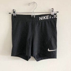 Nike Pro 3 Inch Compression Shorts Black S Swoosh